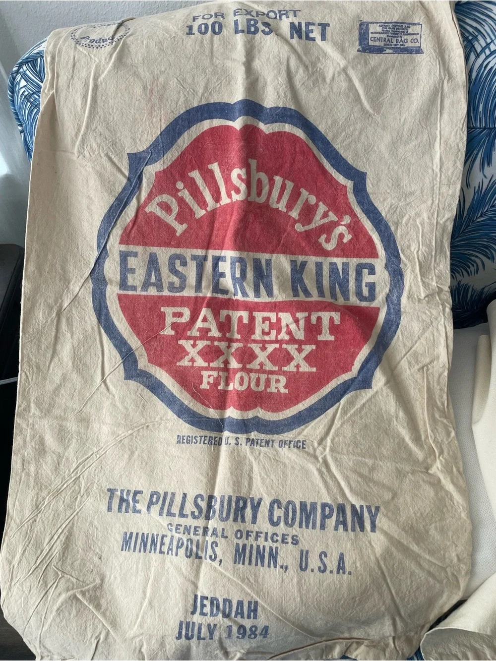 Flour Sack & Oat Sack …Vintage, each 20” X 36”